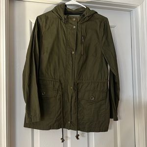 Olive green jacket